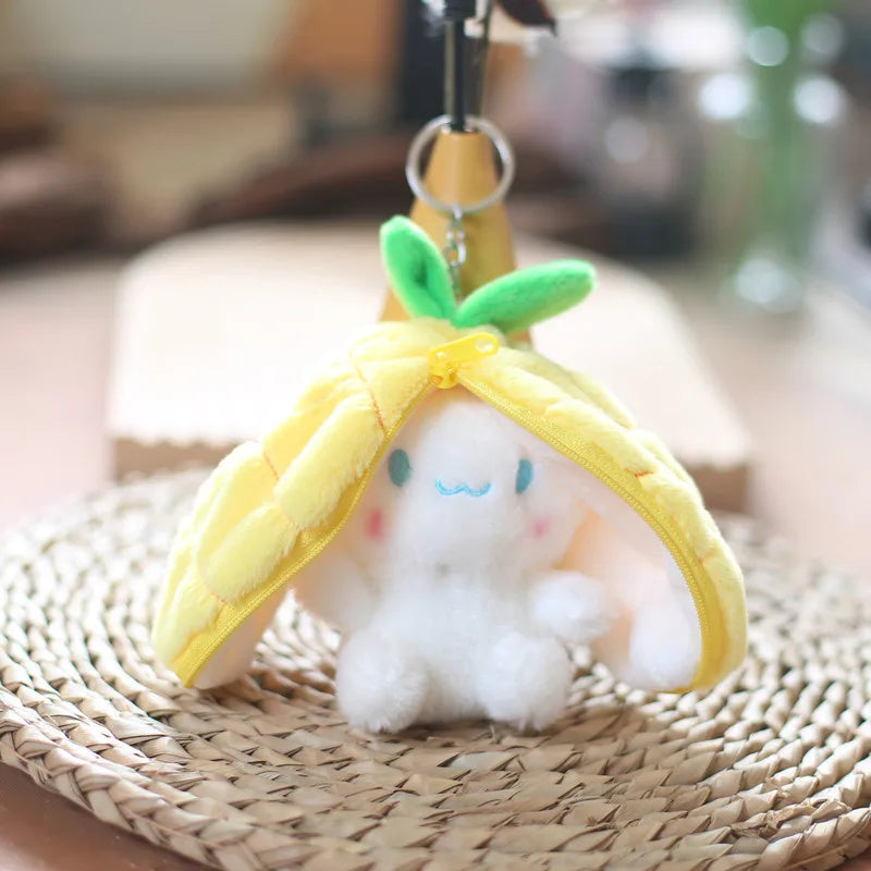 Kawaii Fruit Bunny Plush Toy – Cute Rabbit Plush Gift