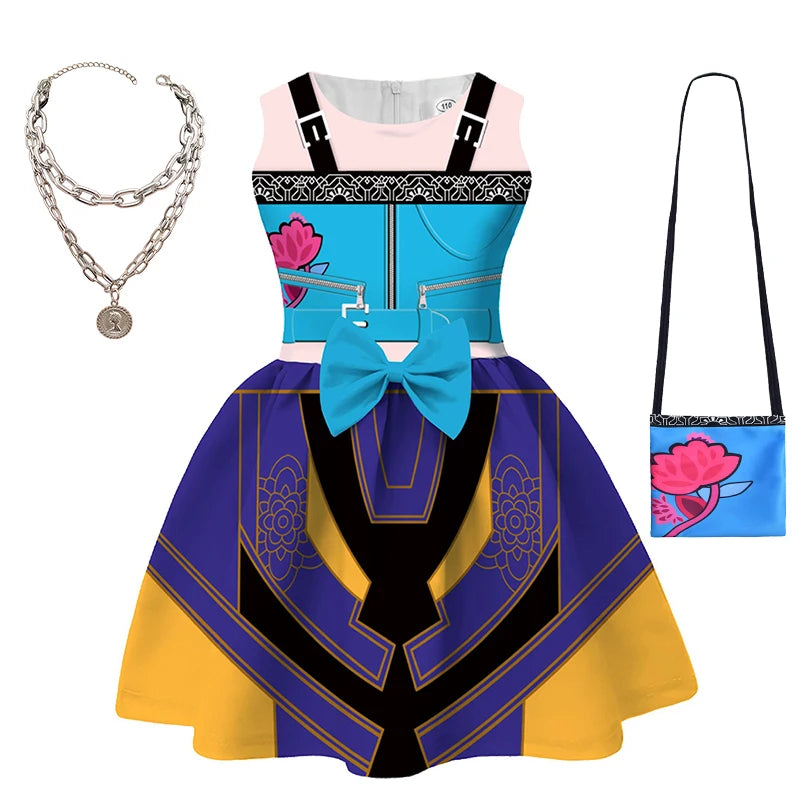 Demon Hunter Team Rumi, Zoey & Mira K-Pop Girls Cosplay Dress