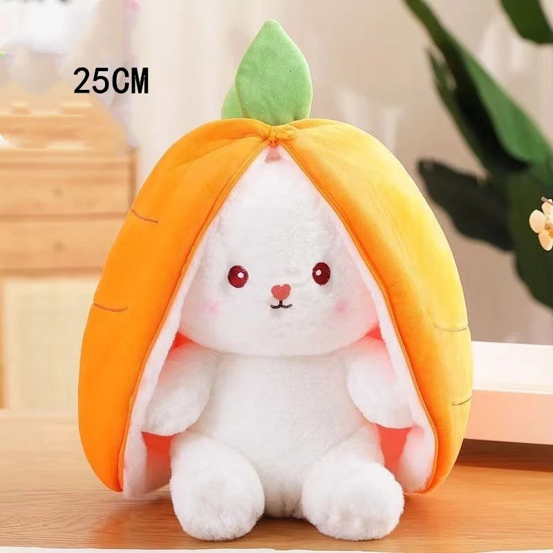 Kawaii Fruit Bunny Plush Toy – Cute Rabbit Plush Gift