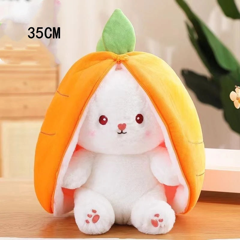 Kawaii Fruit Bunny Plush Toy – Cute Rabbit Plush Gift