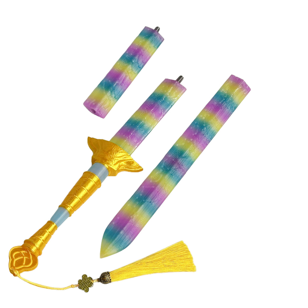 Rumi Demon Hunters Kpop Idol Light-Up Cosplay Sword Prop