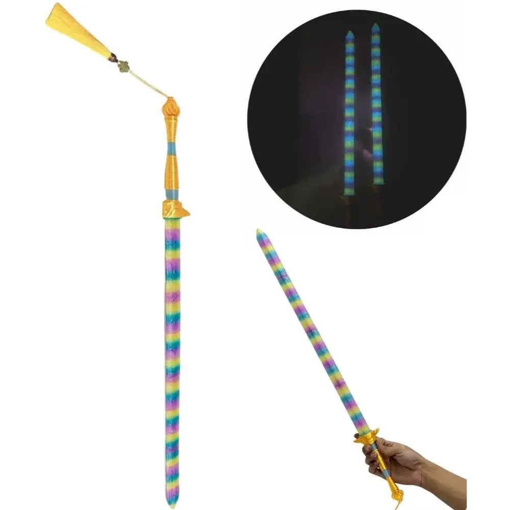 Rumi Demon Hunters Kpop Idol Light-Up Cosplay Sword Prop