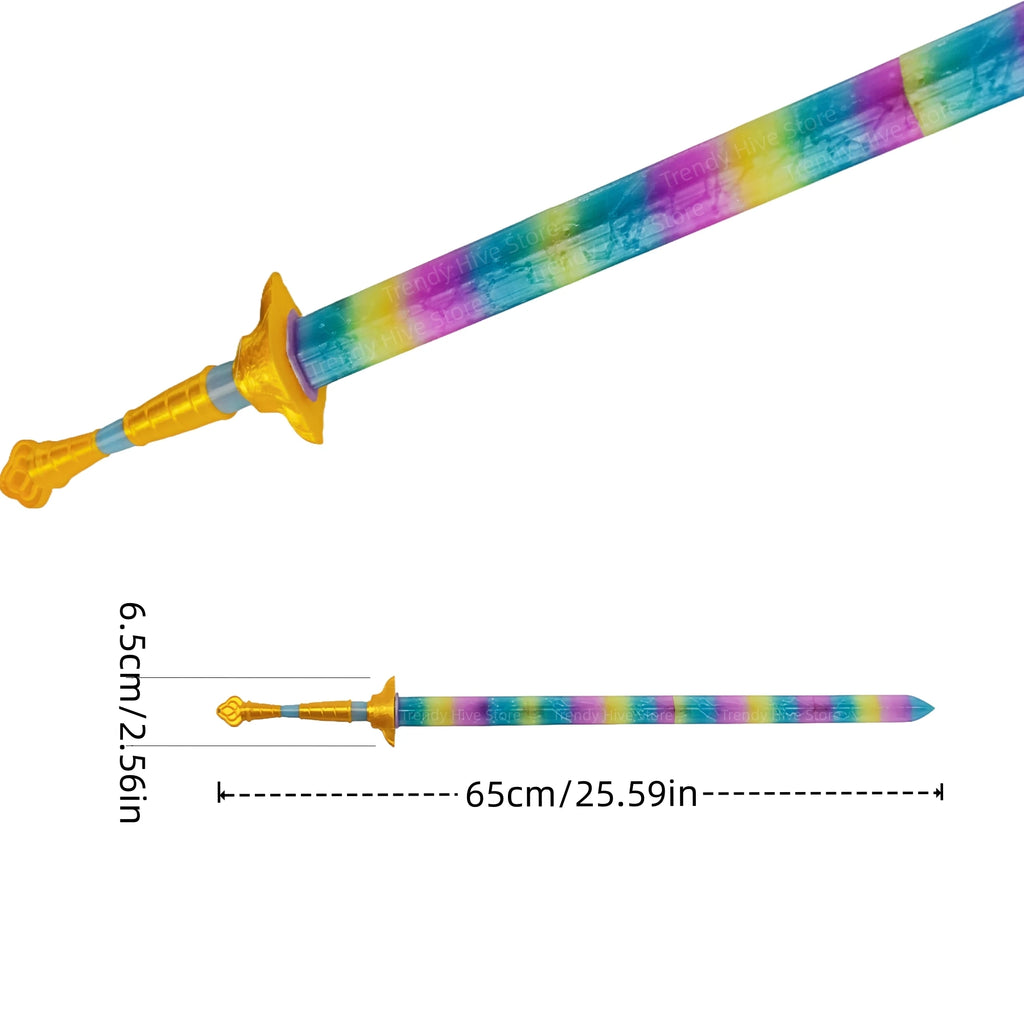 Rumi Demon Hunters Kpop Idol Light-Up Cosplay Sword Prop