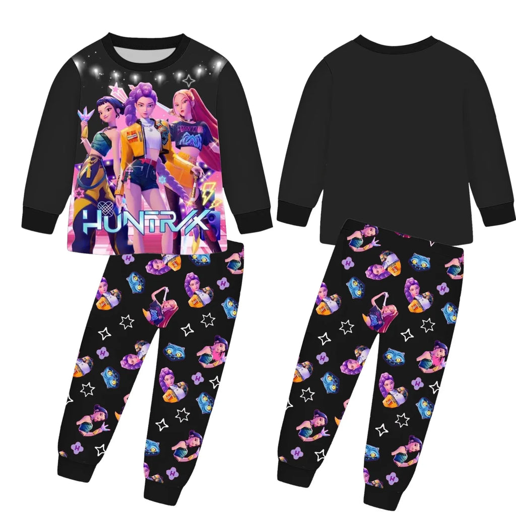 K-Pop Demon Hunters Kids Pajama Set – 2-Piece