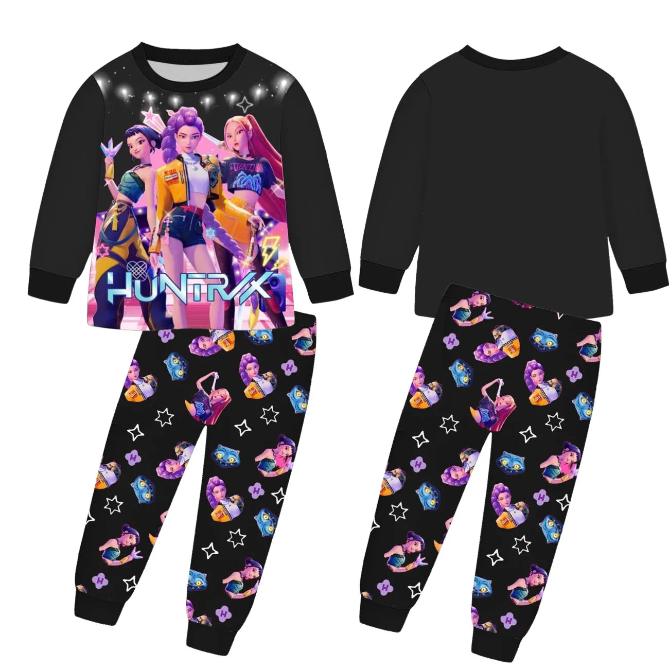 K-Pop Demon Hunters Kids Pajama Set – 2-Piece