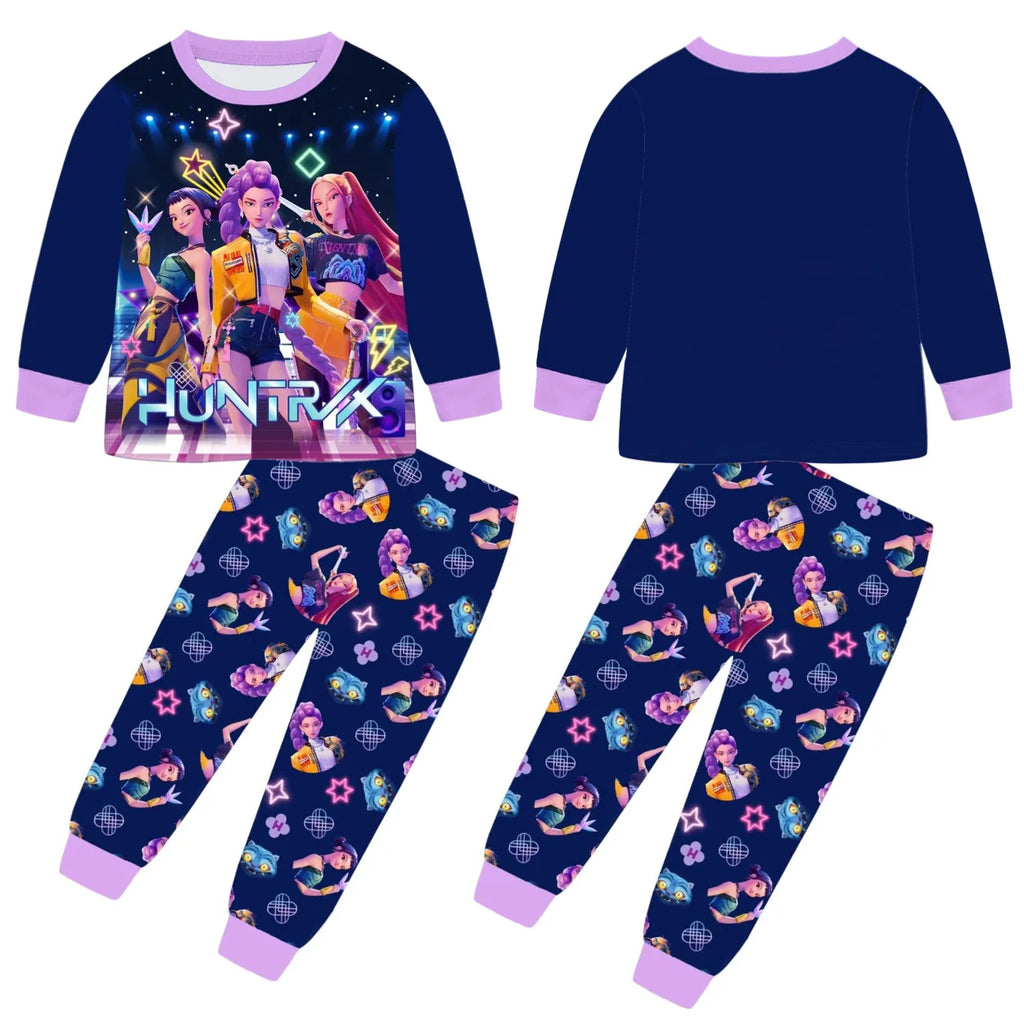 K-Pop Demon Hunters Kids Pajama Set – 2-Piece