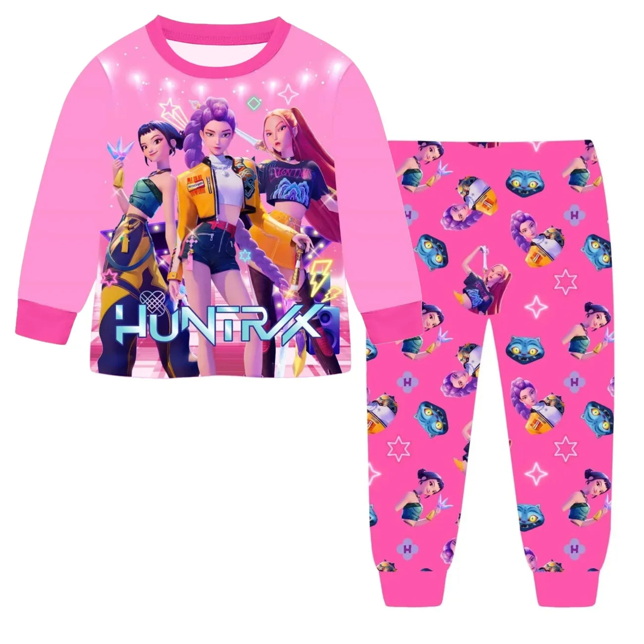 K-Pop Demon Hunters Kids Pajama Set – 2-Piece