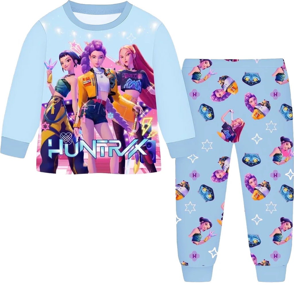 K-Pop Demon Hunters Kids Pajama Set – 2-Piece