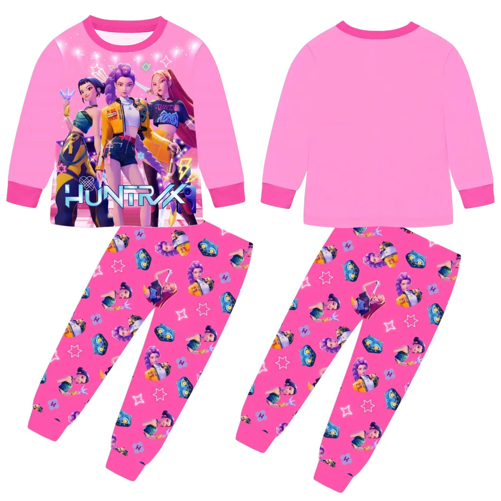 K-Pop Demon Hunters Kids Pajama Set – 2-Piece